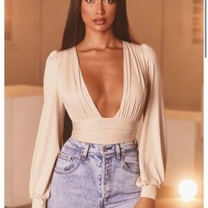 Oh Polly plunge bodysuit